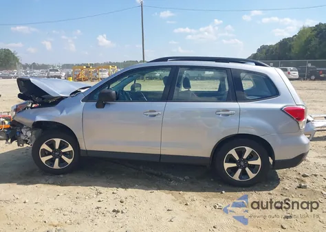 2017 Subaru Forester 2.5I from USA, damaged, VIN JF2SJABC4HH506772